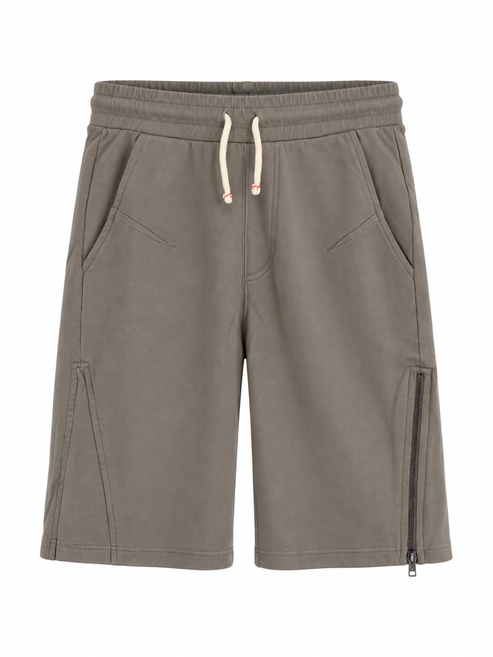 Zara Kids Cargo Drawstring Shorts - Taupe